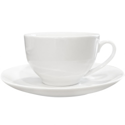 Чайная пара Swan, белая