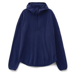 Анорак флисовый унисекс Fliska, темно-синий, XS–XXL