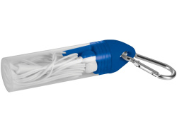 Наушники «Earbuds», Цвет ярко-синий/белый/серебристый