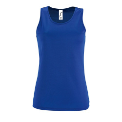 Майка женская Sporty TT Women, ярко-синяя, XS–XXL