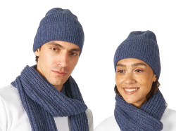 Шапка «Nordend», Цвет темно-синий меланж