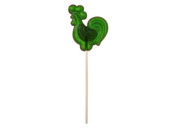 Леденец «Петушок» со вкусом яблока, Цвет зеленый