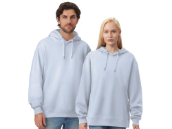 Толстовка с капюшоном оверсайз «Lisbon» унисекс, Размер XL, Цвет небесно-голубой