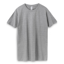 Футболка Imperial 190, серый меланж, XS–5XL