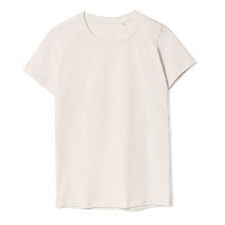 Футболка женская T-bolka Lady, молочно-белая, S–3XL