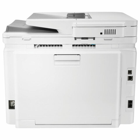 МФУ лазерное ЦВЕТНОЕ HP Color LaserJet Pro M283fdw "4 в 1", 21 стр./мин, 40000 стр./мес, ДУПЛЕКС, Wi-Fi, сетевая карта, 7KW75A