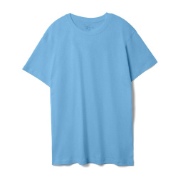 Футболка унисекс T-bolka 140, голубая, S–4XL
