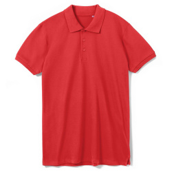 Рубашка поло мужская Phoenix Men, красная, S–3XL