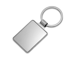 Брелок «Light Steel Rct», Цвет серебристый