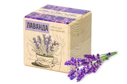 Набор для выращивания «Экокуб», лаванда, 8х8х8 см