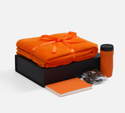 Набор Vale Plush, оранжевый, 40,5х30х10 см