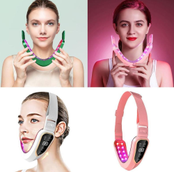 Электрический массажер для овала лица V-Face Facial massage instrument V80 (12 режимов интенсивности). Лифтинг массажер