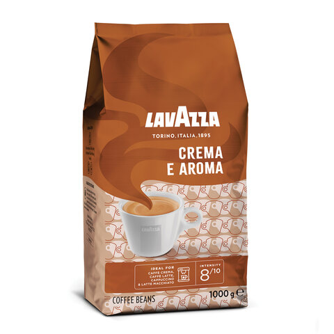 Кофе в зернах LAVAZZA "Crema E Aroma" 1 кг, ИТАЛИЯ, 2444