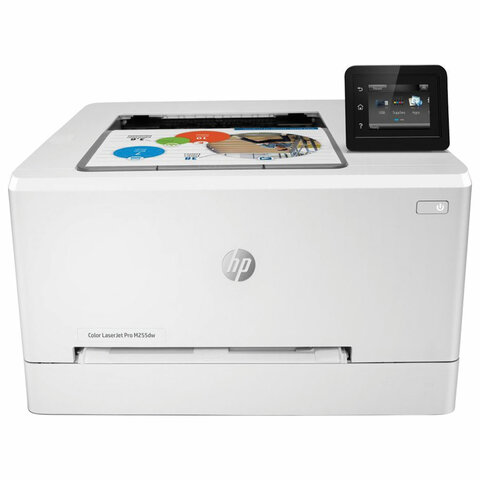 Принтер лазерный ЦВЕТНОЙ HP Color LaserJet M255dw А4, 21 стр./мин., 40000 стр./мес., ДУПЛЕКС, Wi-Fi, сетевая карта, 7KW64A