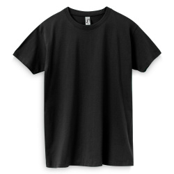 Футболка Imperial 190, черная, XS–5XL