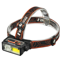 FOCUSray 1327 акку 18650 1200мАН 200 люмен,цифровой дисплей,сенсор,USB дисплей 1/180, шт