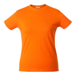 Футболка женская Lady H, оранжевая, XS–XXL