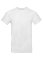Футболка мужская E190, белая, XS–3XL