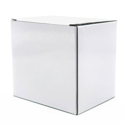 Коробка глянцевая для кружки Make me, белая