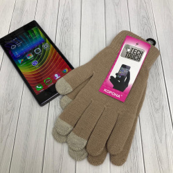 Перчатки для сенсорных экранов Tech Touch (Осень-Весна)