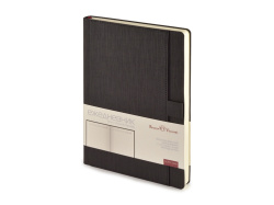 Ежедневник недатированный А5 «Marseille», Размер A5, Цвет черный