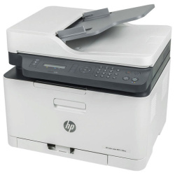 МФУ лазерное ЦВЕТНОЕ HP Color Laser 179fnw "4 в 1", А4, 18 стр./мин., 20000 стр./мес., АПД, Wi-Fi, сетевая карта, 4ZB97A