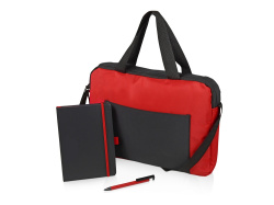 Подарочный набор «Conference», Цвет красный/черный