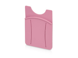 Картхолдер для телефона с держателем «Trighold», Цвет пыльно-розовый