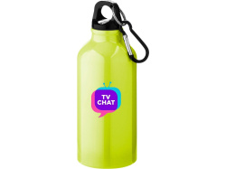 Бутылка «Oregon» с карабином, Цвет неоновый желтый