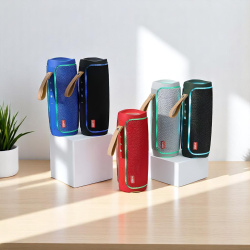 Беспроводная Bluetooth-колонка TG-287, IPX5, встроенный фонарь, 10 Вт, цвет в ассортименте / Музыка и свет для активного отдыха
