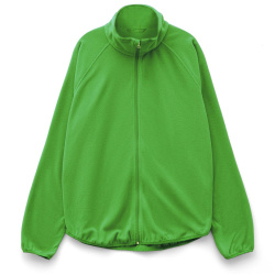 Куртка флисовая унисекс Fliska, зеленое яблоко, XS–XXL