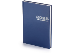Ежедневник А5 датированный «Бумвинил» на 2025 год, Цвет синий