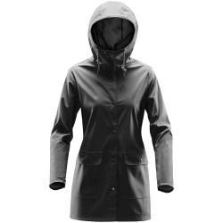 Дождевик женский Squall, черный, XS–XXL