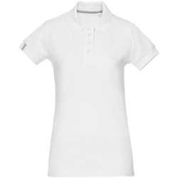Рубашка поло женская Virma Premium Lady, белая, S–3XL