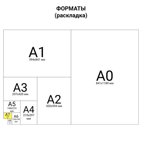 Пленки-заготовки для ламинирования МАЛОГО ФОРМАТА, А7, КОМПЛЕКТ 100 шт., 125 мкм, BRAUBERG, 531787