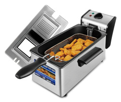 Портативная фритюрница Sоnifer  Deep Fryer модель SF – 1003 (емкость 3л)