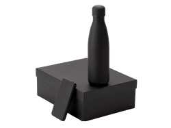 Подарочный набор «COLOR IT» с термобутылкой и повербанком, Размер 10000 mAh, Цвет черный