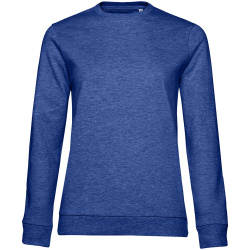 Свитшот женский Set In, ярко-синий меланж, XS–XXL