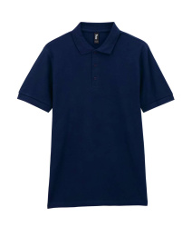 Футболка поло PREMIUM COTTON ADULT DOUBLE PIQUE, МОРСКОЙ СИНИЙ S