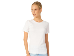 Футболка "Heavy Super Club" женская, Размер XS, Цвет белый