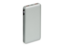 Портативный внешний аккумулятор «MFX», 10000 mAh, Цвет серебристый