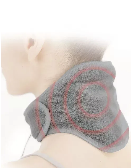 Массажер-грелка для шеи / массажный шарф CALM MASSAGING NECK WRAP (3 режима интенсивности, 3 режима 