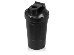 Шейкер для спортивного питания «Level Up», Цвет черный