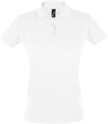 Рубашка поло женская Perfect Women 180 белая, S–XXL