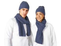 Шарф «Nordend», Цвет темно-синий меланж