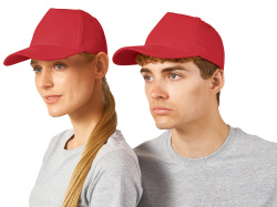 Бейсболка «New York», Цвет красный