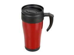 Термокружка «Silence», Цвет красный