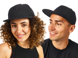 Бейсболка с прямым козырьком «Los Angeles 2.0», Цвет черный