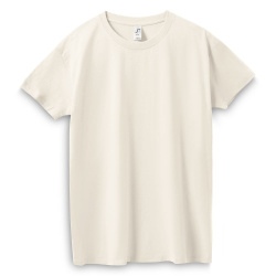 Футболка Imperial 190, молочно-белая, XS–3XL