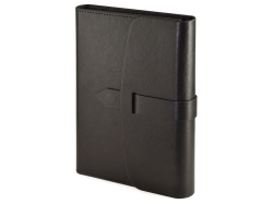 Ежедневник недатированный А5 «Senate» с магнитным клапаном, Размер A5, Цвет черный